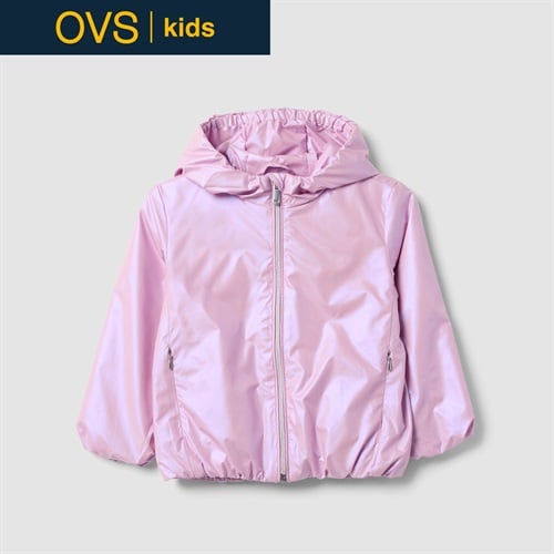 OVS KIDS(オヴィエッセ キッズ)  ピンク 軽量 ジップアップパーカージャケット キッズ 女の子