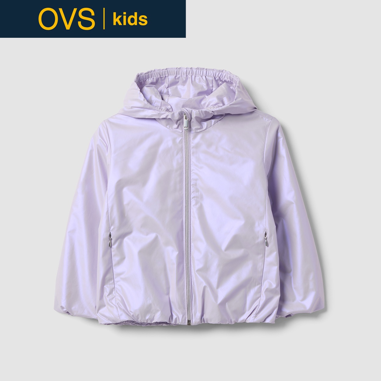 OVS KIDS(オヴィエッセ キッズ)  パープル ジャケット キッズ 女の子(オーキッドピンク-128cm)