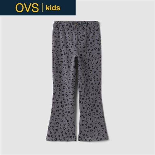 OVS KIDS(オヴィエッセ キッズ)  グレー オーガニックコットン レギンス キッズ 女の子