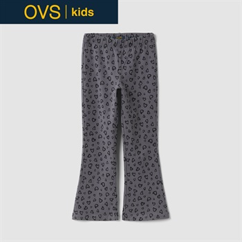 OVS KIDS(オヴィエッセ キッズ)  グレー オーガニックコットン レギンス キッズ 女の子(ポピーシード-104cm)