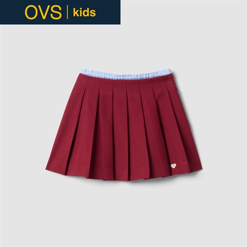 OVS KIDS(オヴィエッセ キッズ) レッドレーヨン混スカート キッズ 女の子