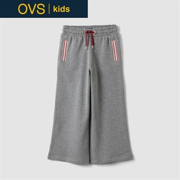 OVS KIDS(オヴィエッセ キッズ) グレーコットンレーヨン混キュロットパンツ キッズ 女の子