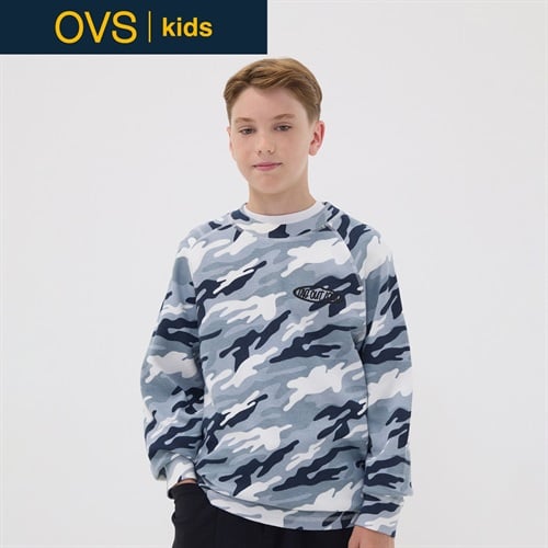 OVS KIDS(オヴィエッセ キッズ) マルチカラーピュアコットンリラックスフィットTシャツ キッズ 男の子