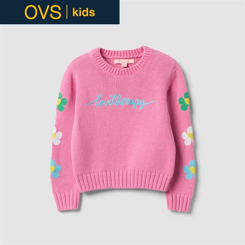 OVS KIDS(オヴィエッセ キッズ)  ピンク コットン混 トップス キッズ 女の子
