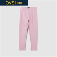 OVS KIDS(オヴィエッセ キッズ) ストレッチコットンレギンス 女の子 キッズ 104cm-140cm(ラベンダー-104cm)