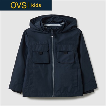 OVS KIDS(オヴィエッセ キッズ) ウィンドジャケット 男の子 キッズ(ネイビー-110cm)