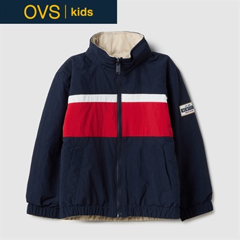 リバーシブルジャケット 青 赤 サイズ0 OVS KIDS(オヴィエッセ キッズ) リバーシブルジャケット 男の子 キッズ