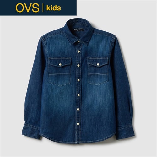 OVS KIDS(オヴィエッセ キッズ) デニム長袖シャツ 男の子 キッズ