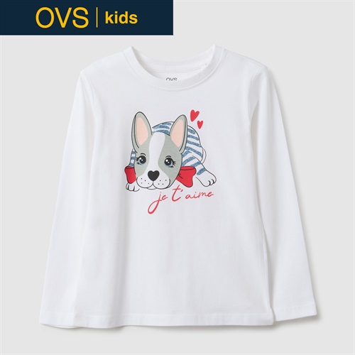 OVS KIDS(オヴィエッセ キッズ) プリント長袖Tシャツ 女の子 キッズ