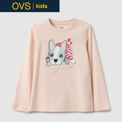 OVS KIDS(オヴィエッセ キッズ) プリント長袖Tシャツ 女の子 キッズ