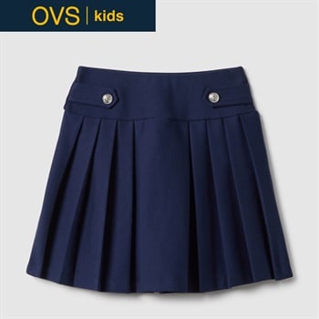 OVS KIDS(オヴィエッセ キッズ) プリーツスカート 女の子 キッズ(ネイビー-104cm)