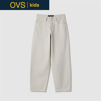 OVS KIDS(オヴィエッセ キッズ) バルーンデニムパンツ 女の子 キッズ(グレー-146cm)