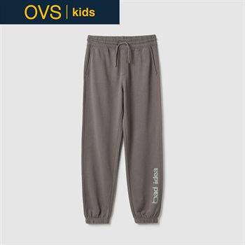 OVS KIDS(オヴィエッセ キッズ) 裏毛ジョガーパンツ 男の子 キッズ(グレー-146cm)