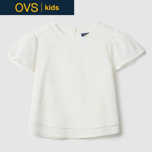 OVS KIDS(オヴィエッセ キッズ) 刺繡Aラインブラウス 女の子 キッズ