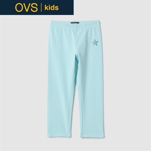 OVS KIDS(オヴィエッセ キッズ) キラキラ7分丈レギンス 女の子 キッズ