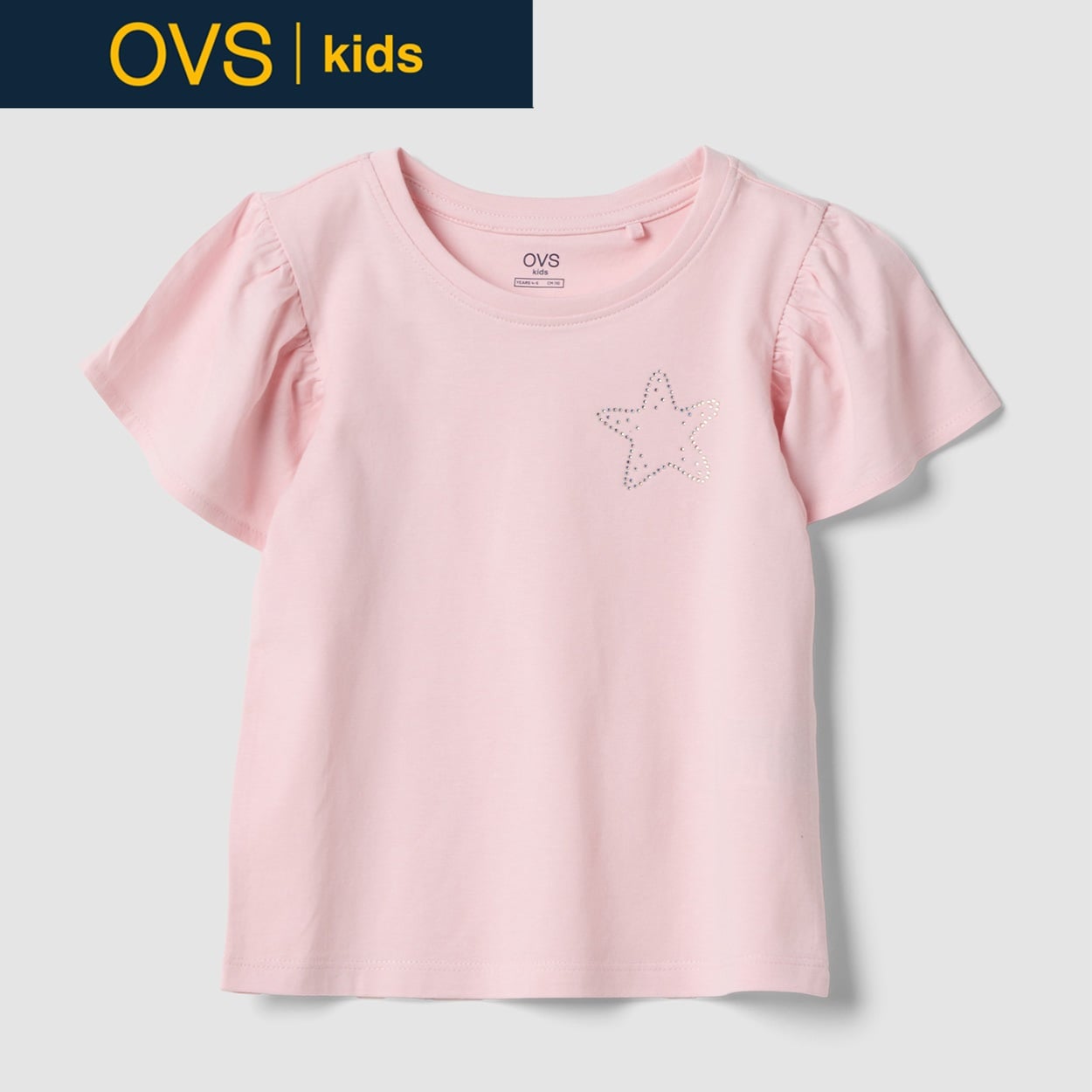 OVS KIDS(オヴィエッセ キッズ) ピンク ピュアコットン レギュラー