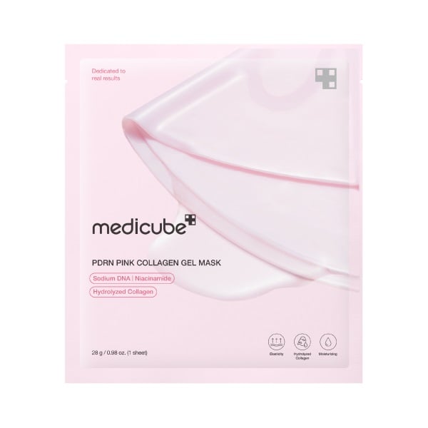 メディキューブ PDRNピンクコラーゲンゲルマスク 28g/1シート medicube