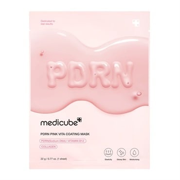 メディキューブ PDRNピンクビタコーティングマスク 22g/1シート medicube JT