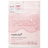 メディキューブ PDRNピンクビタコーティングフェイスマスク 7枚入り