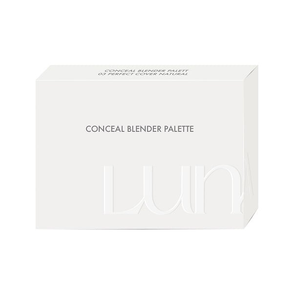 ルナ コンシールブレンダーパレット LUNA インターナショナルコスメティックス(03 パーフェクトカバーナチュラル)