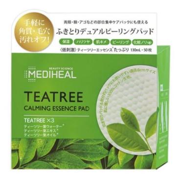 メディヒール ティーツリー カーミング エッセンス パッド 50枚 メディ