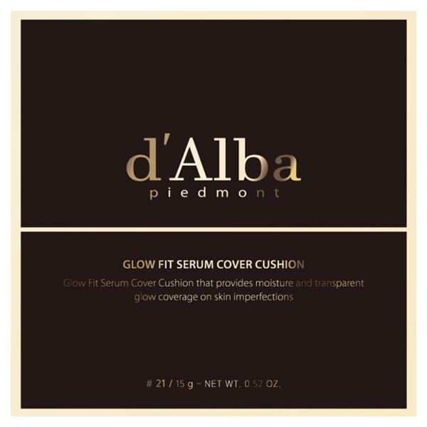 ダルバ グロウフィットセラムカバークッション 15g d'Alba JT(No.21)
