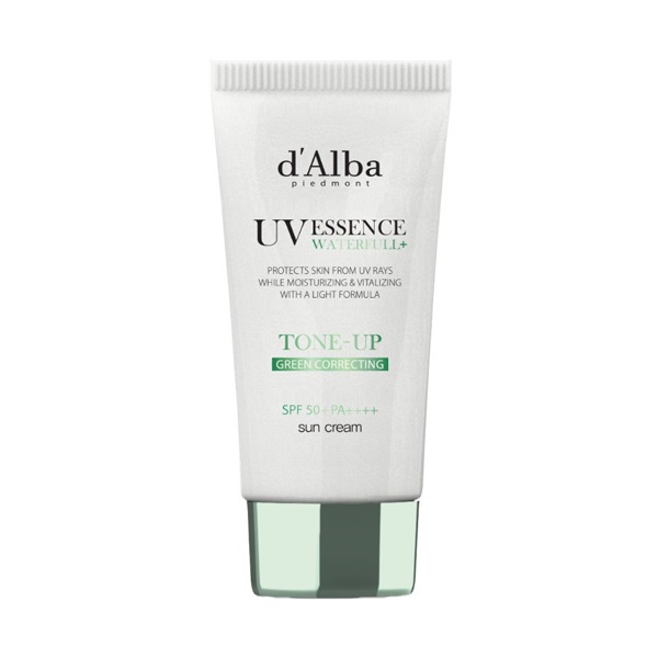ダルバ  (d'Alba)  ウォータフルトーンアップサンクリーム  50ml(グリーン)