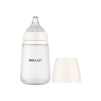 MOYUUM モユム プレミアムシリコン 哺乳瓶 260ml 3ヶ月以上～(8809926450294)