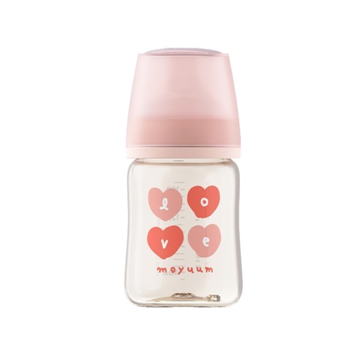 MOYUUM モユム プラスチック 哺乳瓶 170ml モアラブピンク PPSU製