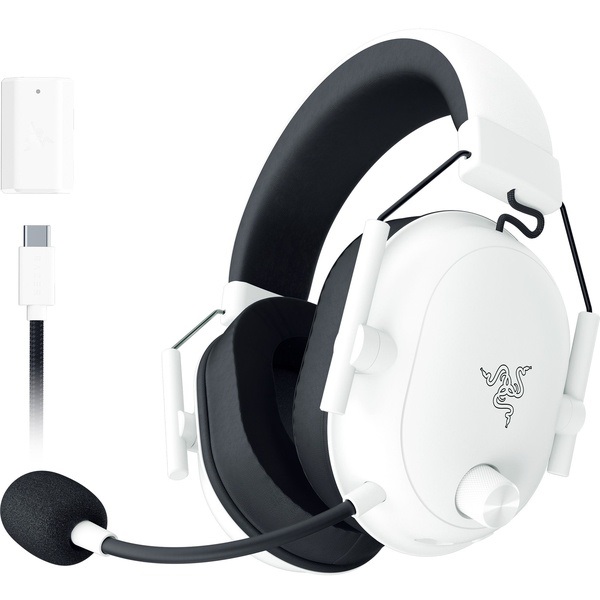 Razer BlackShark V2 HyperSpeed ワイヤレス UltraLightweight eスポーツ ヘッドセット(ホワイト)