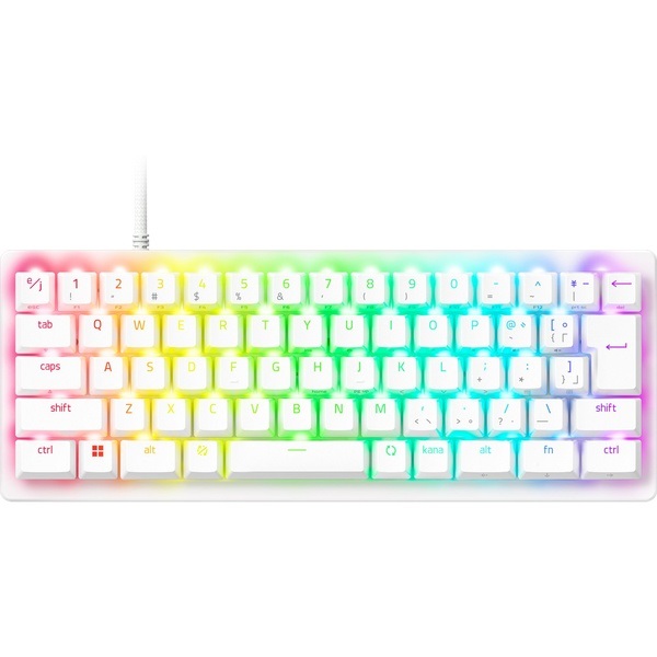 Razer Huntsman V3 Pro Mini 60% アナログ光学式 eスポーツ キーボード 日本語配列(ホワイト)