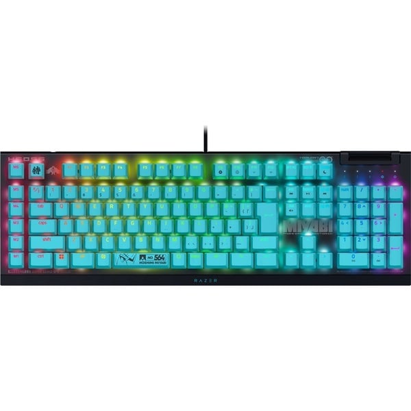 Razer BlackWidow V4 X ゲーミングキーボード （Green Switch） ゼンレスゾーン ゼロ Edition 日本語配列(RZ03-04704400-R3J1)