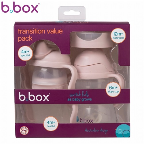 b.box ステップアップマグ バリューパック ブラッシュ トレーニングマグセット 3ヶ月頃～ ベビー