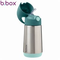 b.box ステンレスドリンクボトル 350ml エメラルドフォレスト 保冷保温 ストロータイプ(9353965004578)