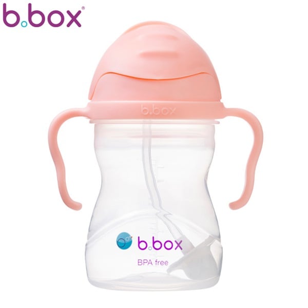 b.box シッピーカップ バブルガム ストローマグ 6ヶ月頃～ ベビー