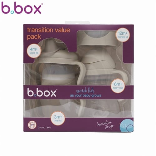 b.box ステップアップマグ バリューパック ラテ トレーニングマグセット 3ヶ月頃～ ベビー