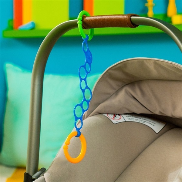 Oball オーリンク ブルー 0ヶ月～ おもちゃストラップ ベビー | イオン