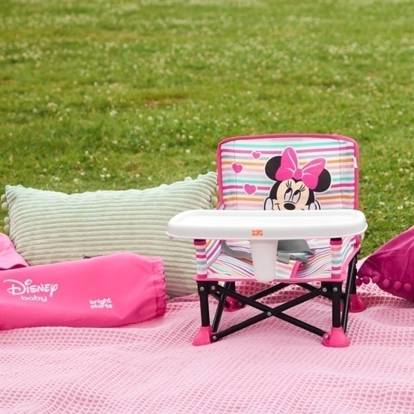 bright starts Pop'n ベビーチェア ミニーマウス 折りたたみ 6ヶ月