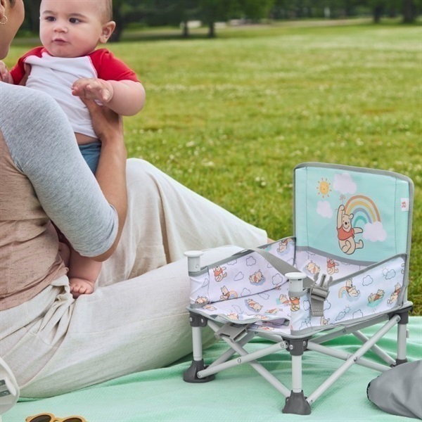 熊のプーさんBRIGHTページ bright starts Pop'n ベビーチェア くまのプーさん 折りたたみ 6