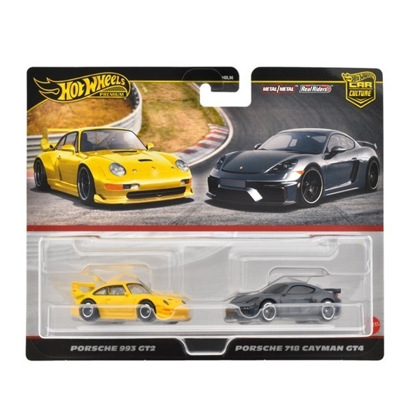 HRR82-9866 ホットウィール プレミアム 2パック ポルシェ 993