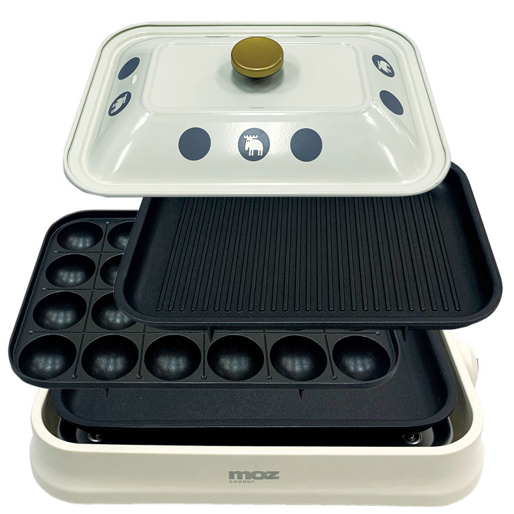 moz 3WAYホットプレート EF-LC32WH アンファンス | イオンスタイル