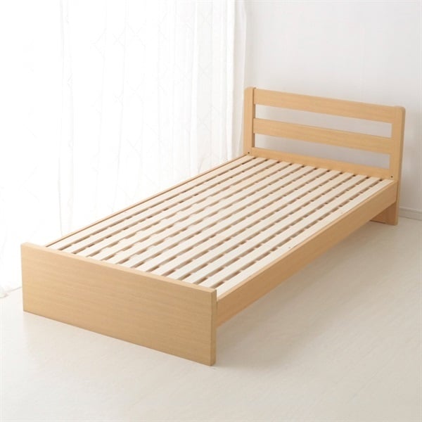 ホームコーディ ヘッドと収納が選べるベッドフレーム・格子ヘッド