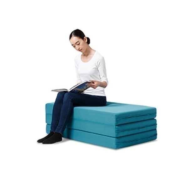 マニフレックス メッシュウイング ミッドブルー＋ヴィロブロック