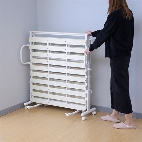 YAMAZEN 折り畳みすのこベッド | イオンスタイルオンライン 衣料品