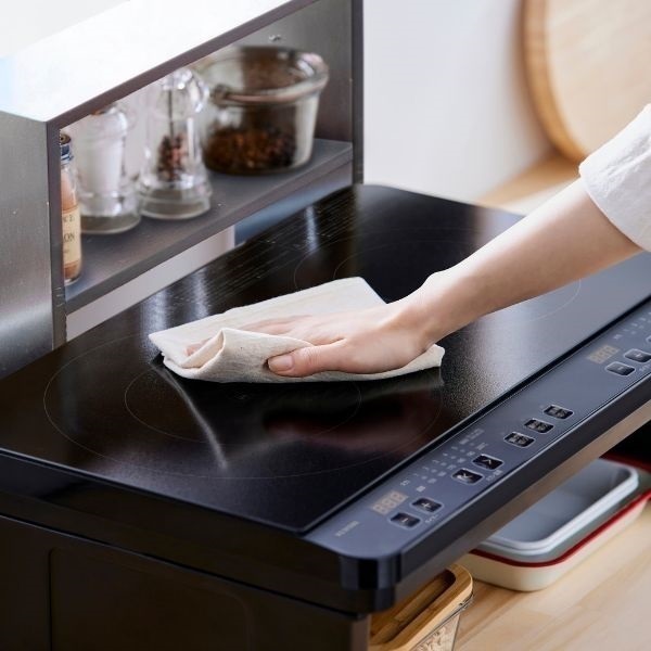 IRIS EIH-1470-Bアイリスオーヤマの2口IHクッキングヒーター台付き 2口IHクッキングヒーター EIH1470-B アイリスオーヤマ IH