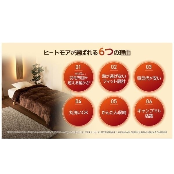トゥルースリーパー ヒートモア掛け布団 | イオンスタイル