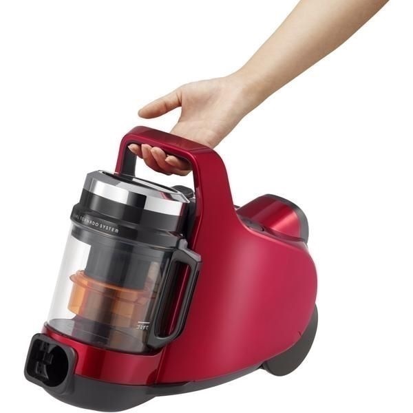 東芝 サイクロン式クリーナー TORNEO mini VC-CF31-R 東芝 サイクロンクリーナー TORNEO mini VC-C7-R | イオンスタイル