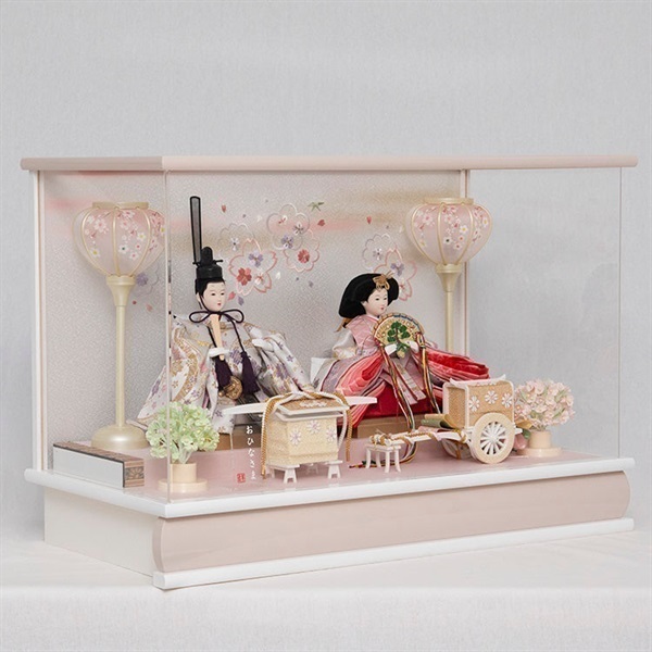 予約 福仙 親王ケース飾り「いのり」 購入特典付き ひな人形 雛人形