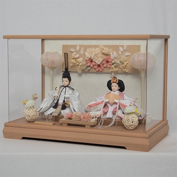 2026年2月21日以降順次お届け 福仙 親王ケース飾り 「楓花（ふうか