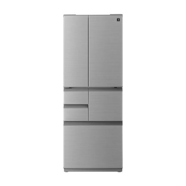 SHARP 6ドア冷蔵庫 SJ-AF50H-T 502L 冷蔵庫 グラデーションファブリックブラウン SJ-AF50H-T [502L /6ドア
